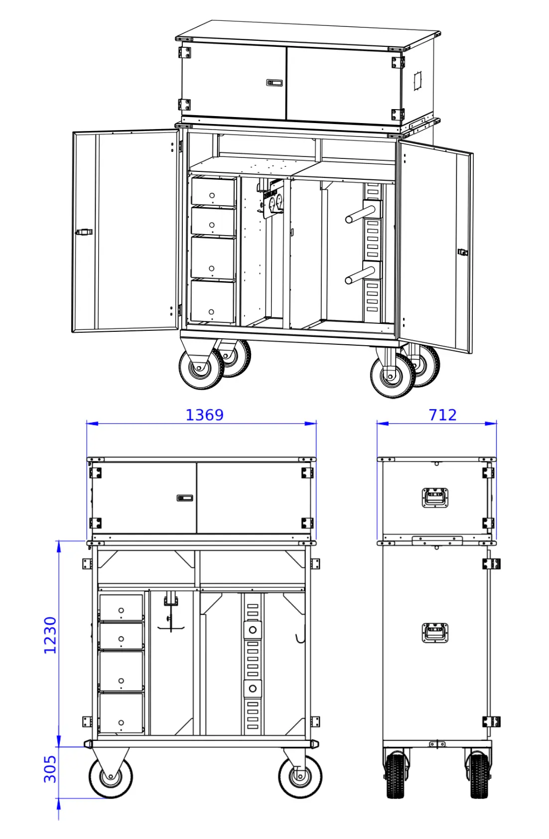 Prestige tack box