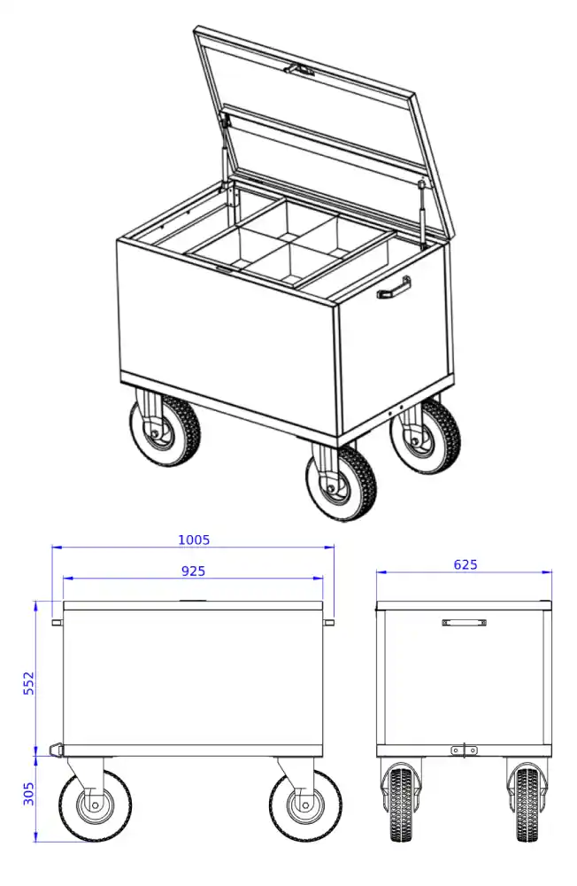 Prestige tack box