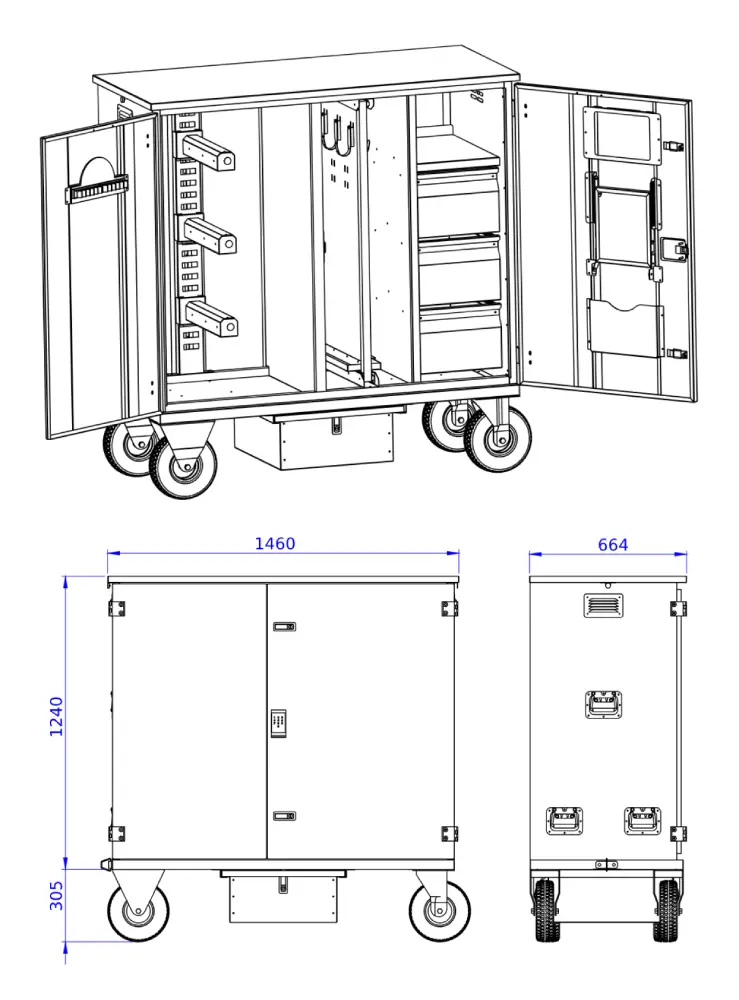 Prestige tack box