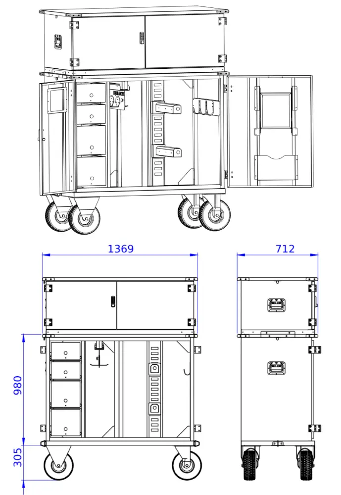 Prestige tack box