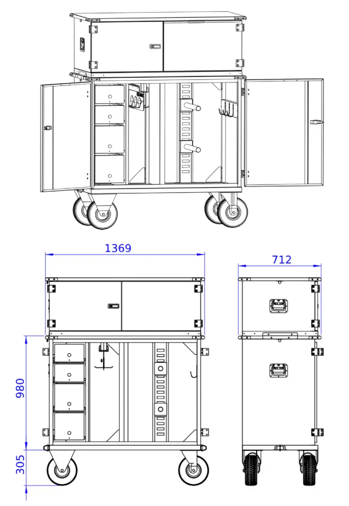 Prestige tack box